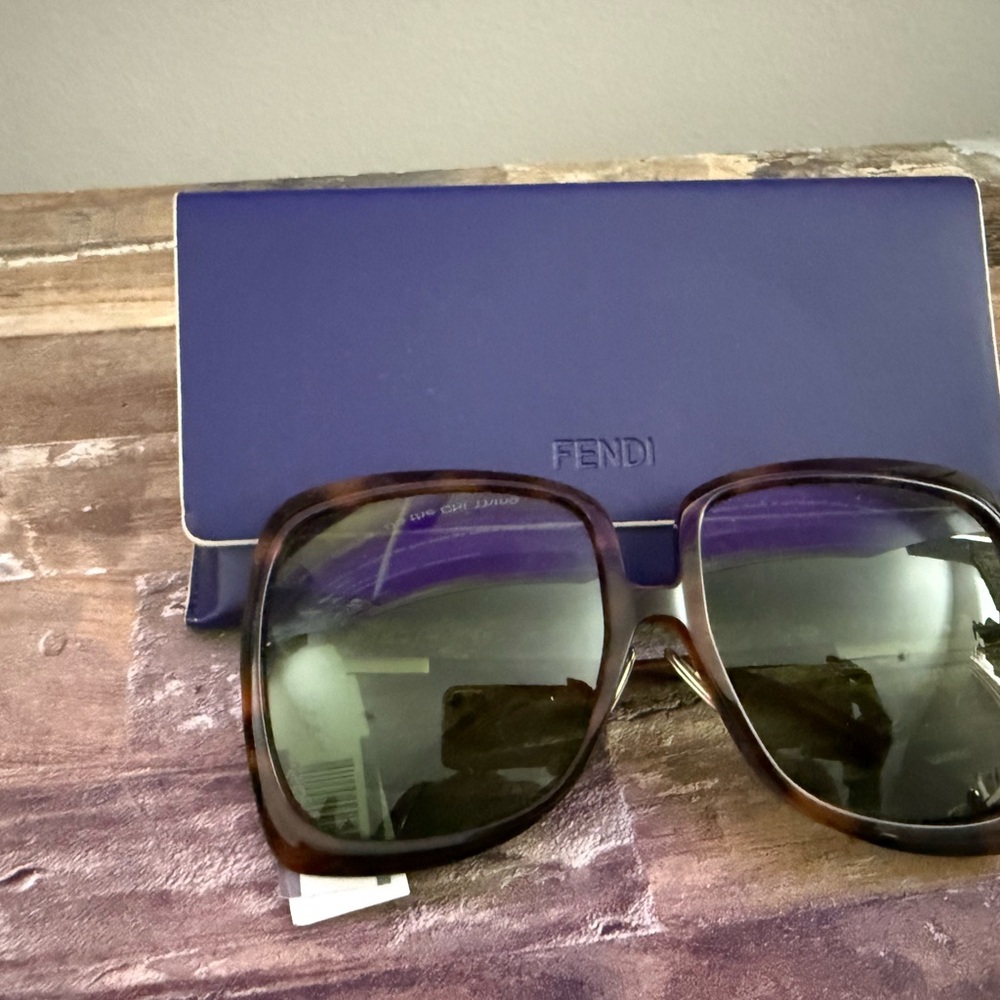 Fendi Brown Gradient Sunglasses